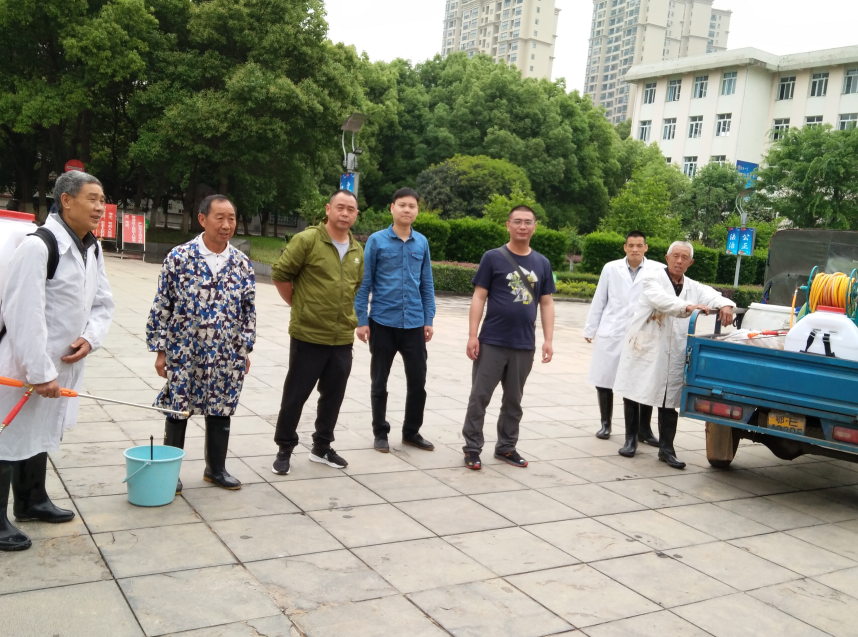 内涝之后忙防疫