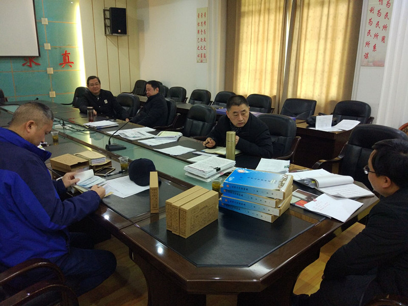 市教育局到我校开展党风廉政建设工作检查